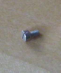 Locking screw for string action